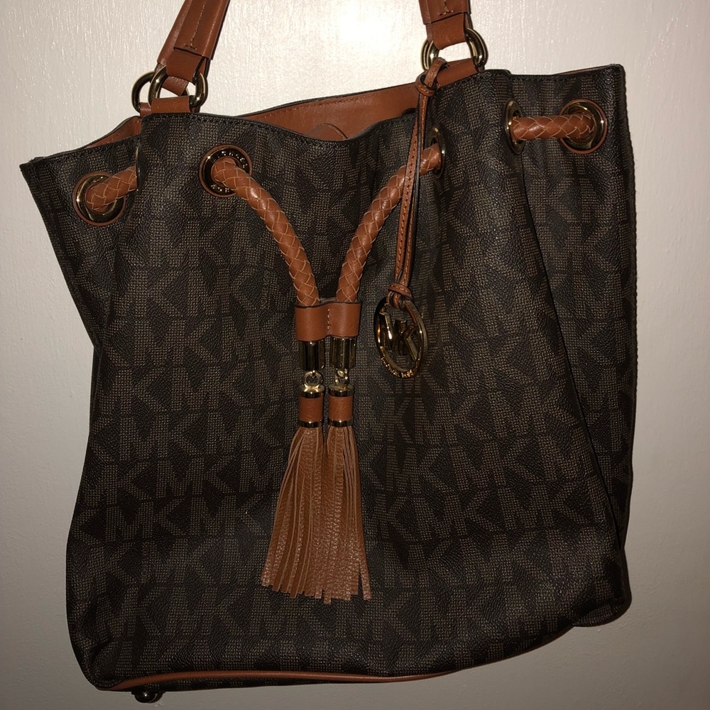 Dark brown Michael Kors bag